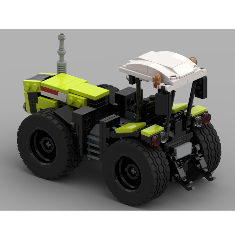 Farming Agriculture Model - MOC-196392 City Farm Agricultural Tractor Building