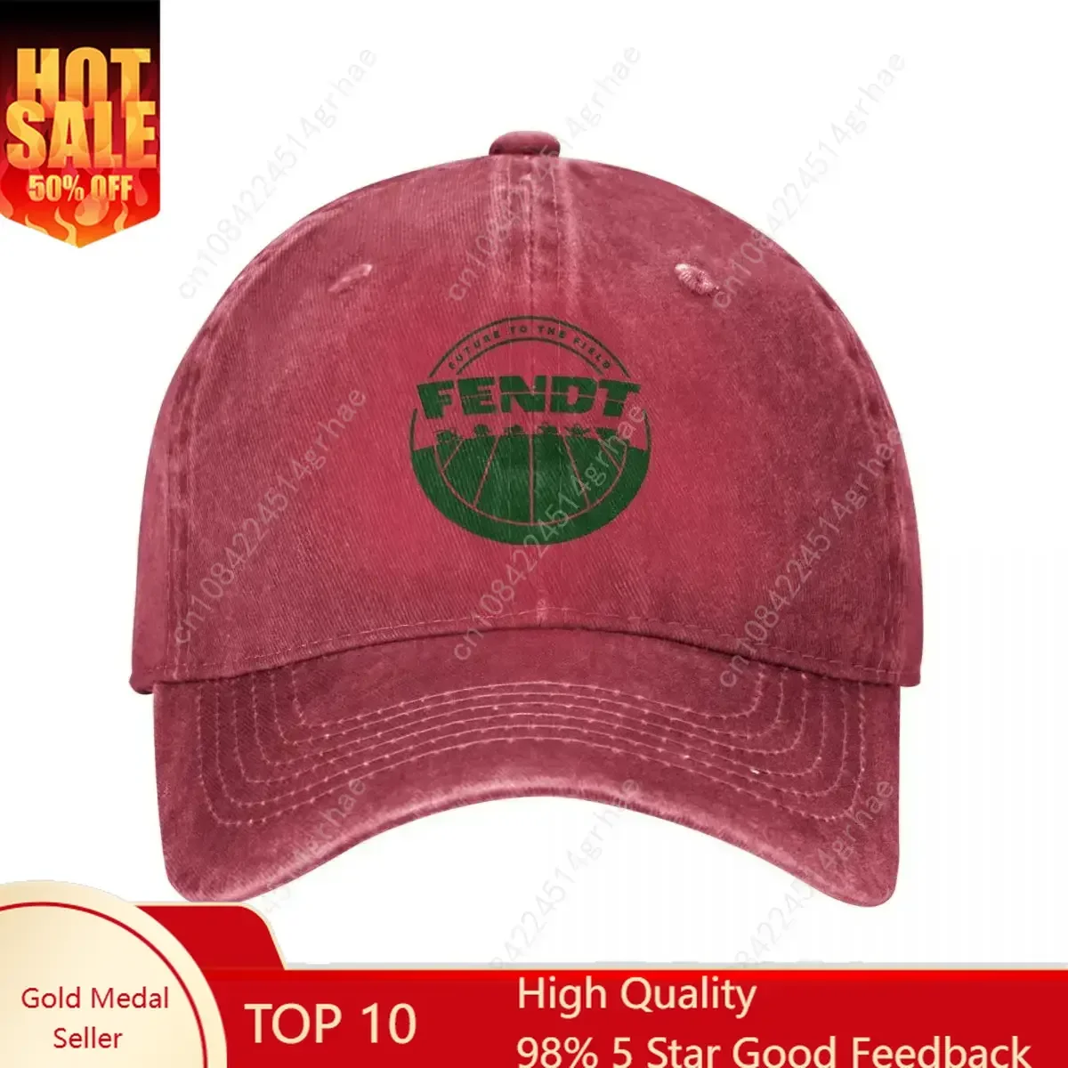 Agriculture Farming Cartoon - Fendt Men Women Baseball Caps Farming