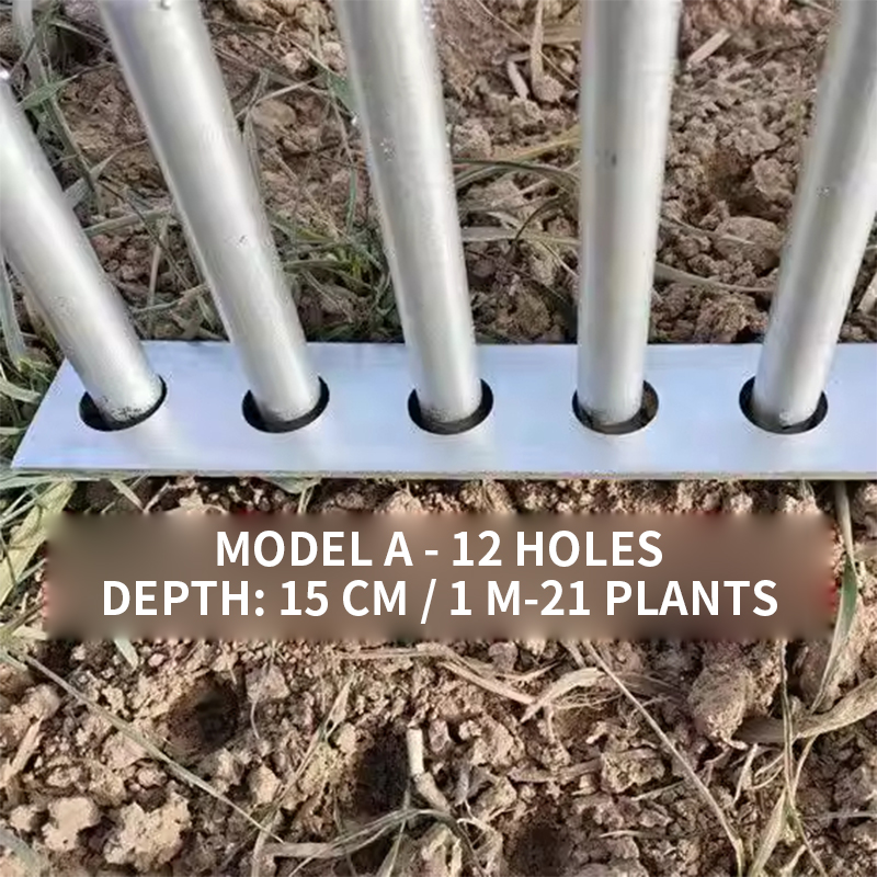 Vegetable Transplanter - Onion Planter, Rice Transplanter, Manual Hole-Punching
