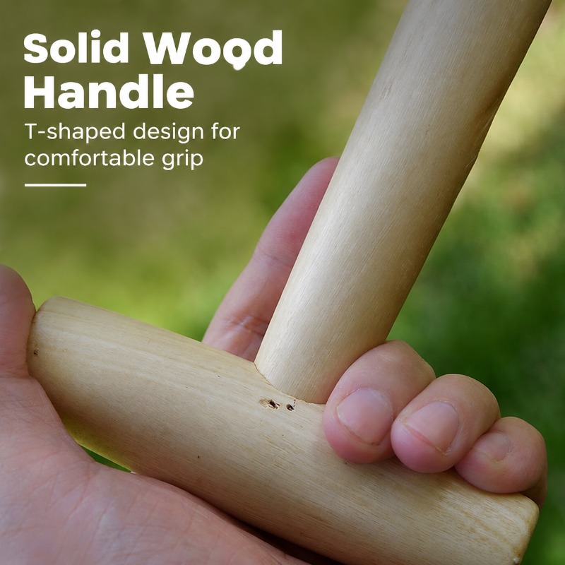 T Shape Wooden Handle Garden D - Vegetable Transplanter ulasan dan harga