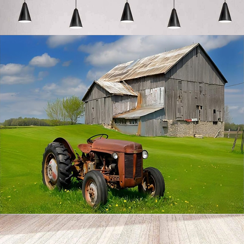 Green Farmland Photography Bac - Agriculture Farming Background ulasan dan harga