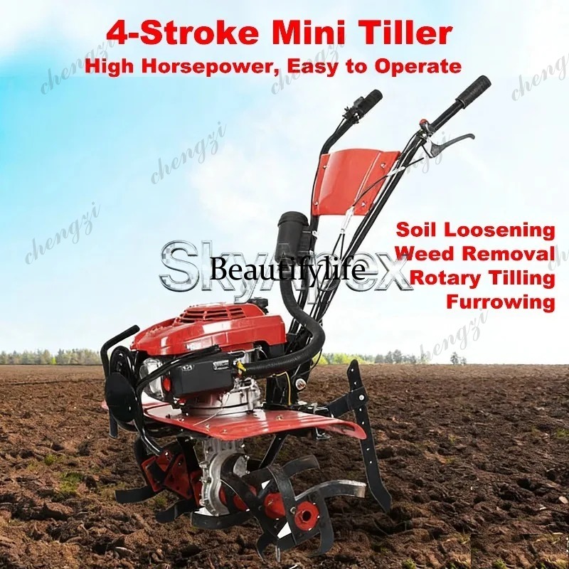 M81 Four Stroke Mini Farm Cult - Soil Tilling Cultivator ulasan dan harga