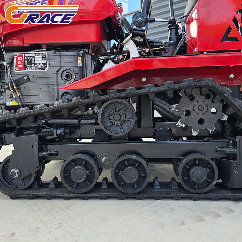Multifunctional Crawler Tracto - Agriculture Farming Work ulasan dan harga