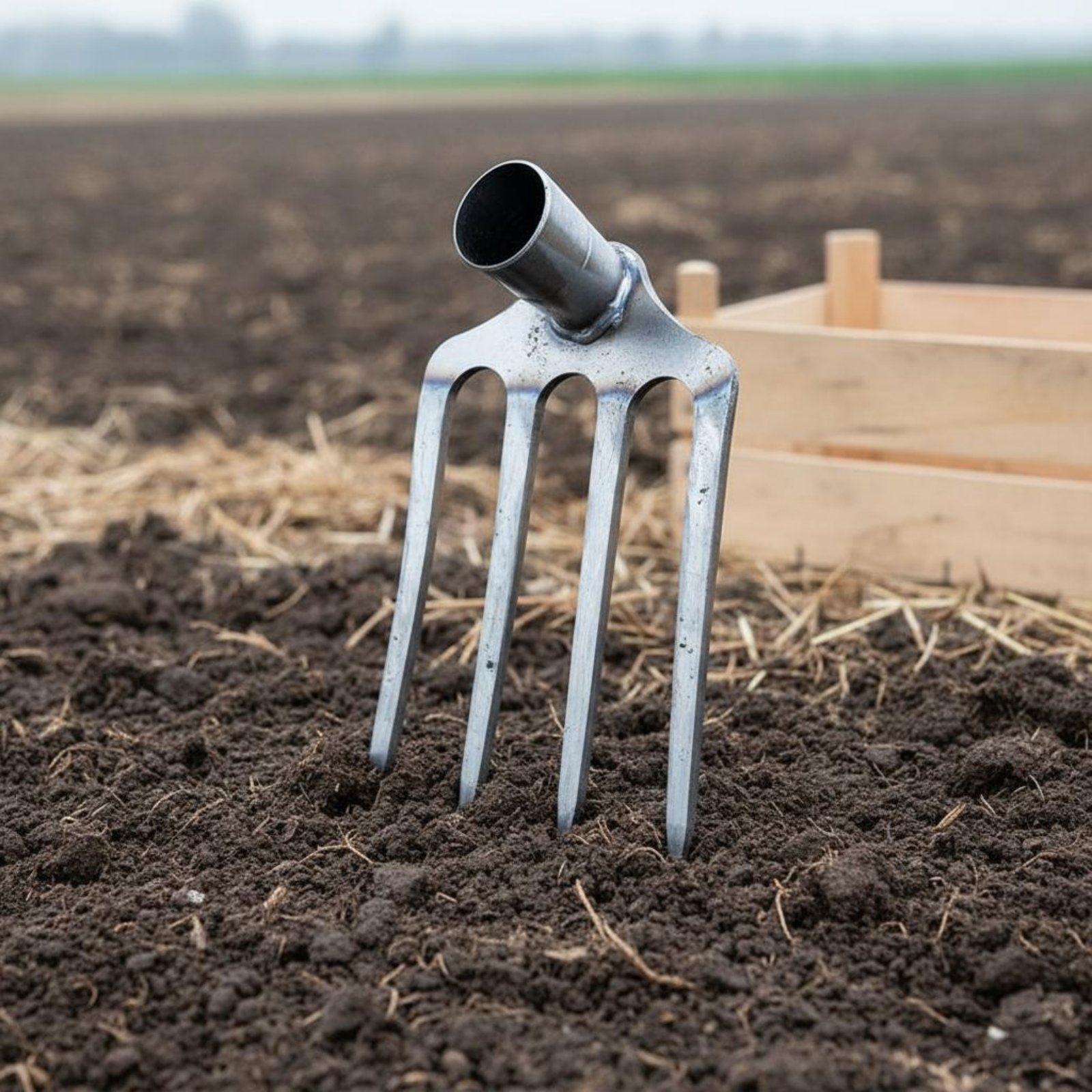 Steel Tilling Rake Head Sharp  - Soil Tilling Cultivator ulasan dan harga