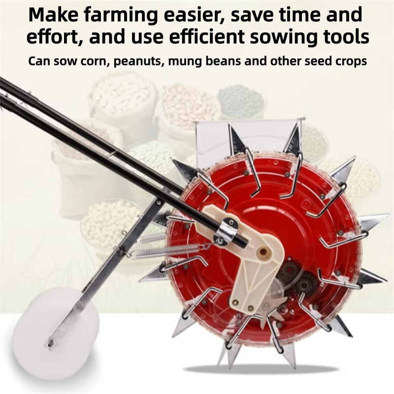 Multifunctional Hand-Push Drum - Vegetable Transplanter ulasan dan harga