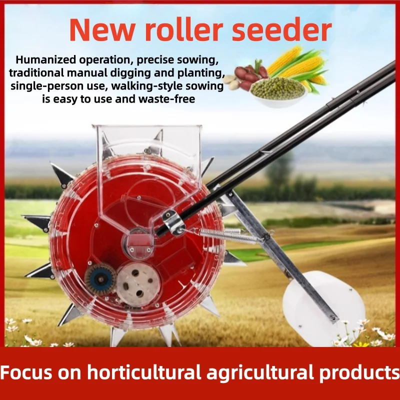 Multifunctional Hand-Push Drum - Vegetable Transplanter ulasan dan harga
