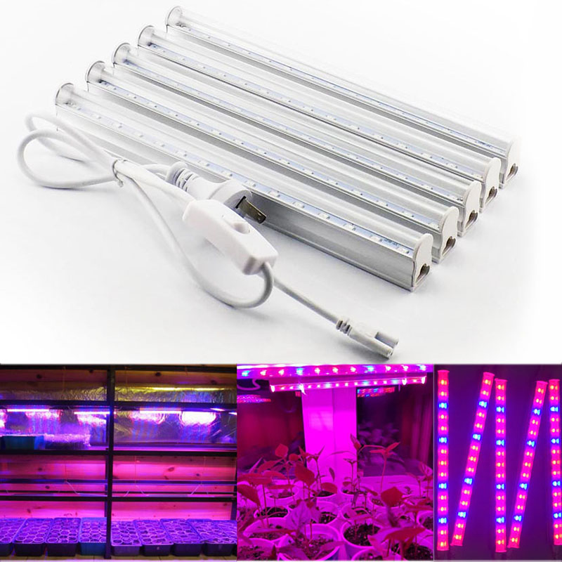 1/5pcs Led plant Grow Light T5 - Vegetable Transplanter ulasan dan harga