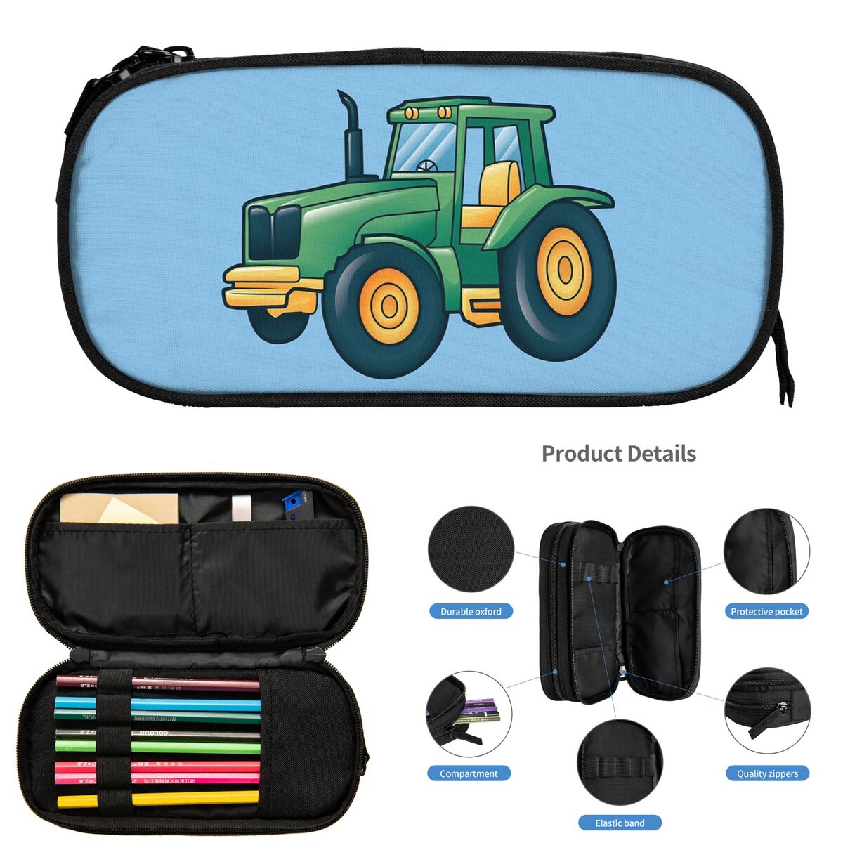 Cartoon Agricultural Tractor O - Agriculture Farming Cartoon ulasan dan harga