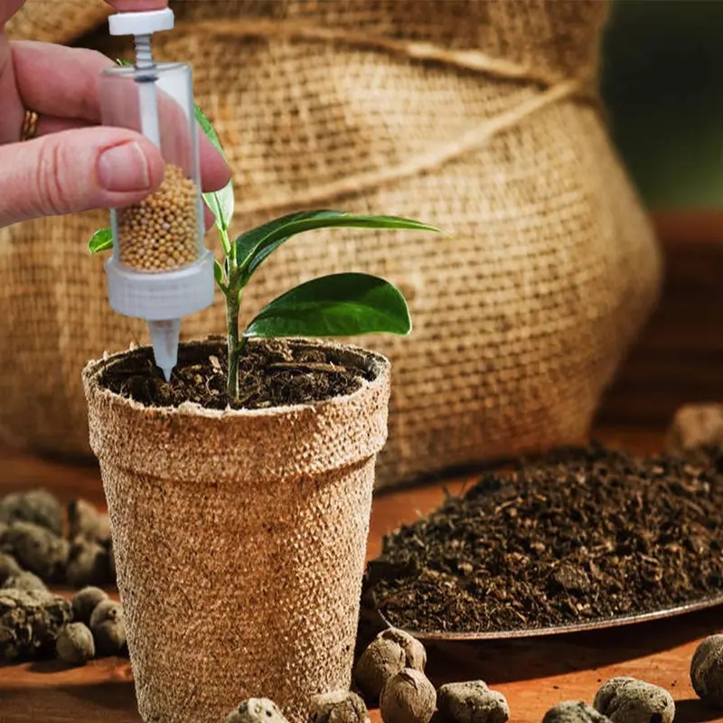 1pc Handheld Seed Dispenser, M - Vegetable Transplanter ulasan dan harga