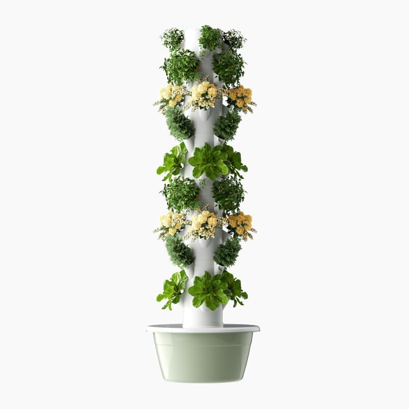 Vertical Hydroponic Grow Tower - Vegetable Transplanter ulasan dan harga